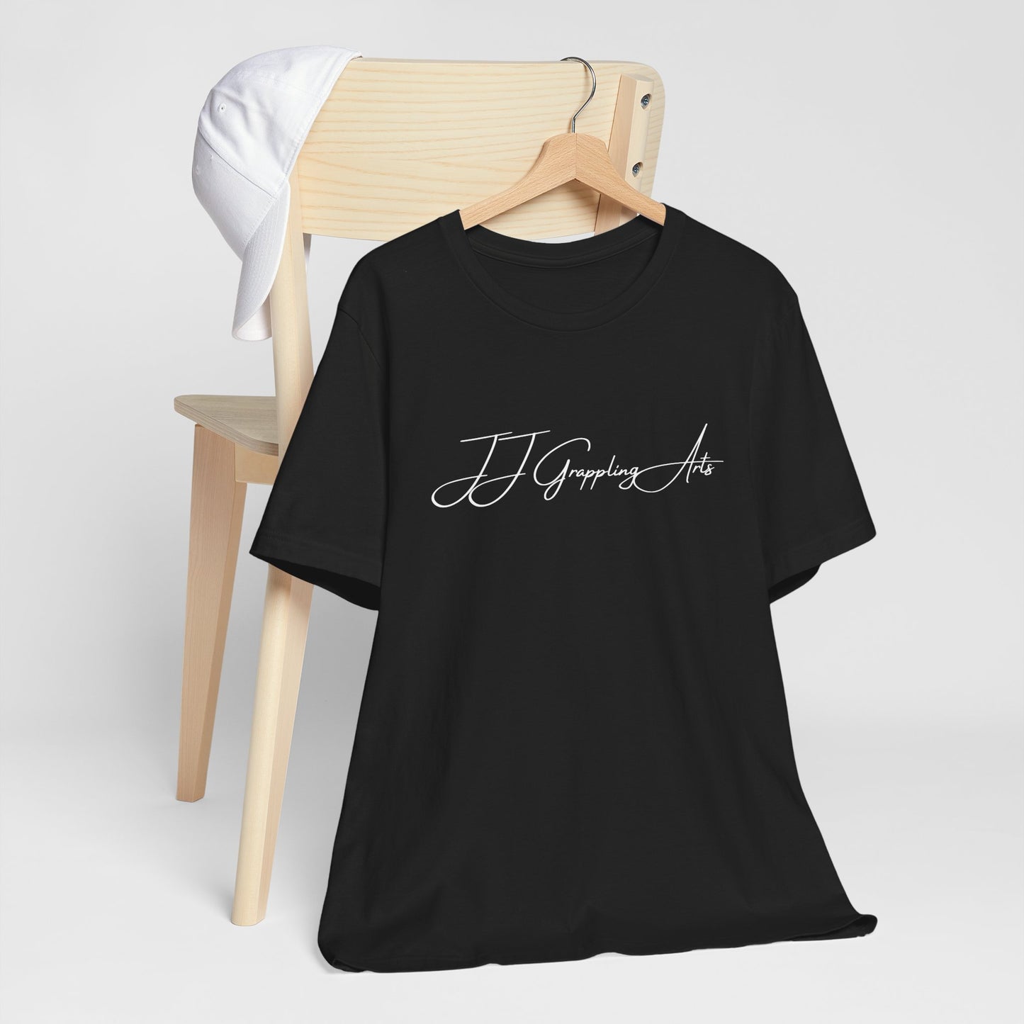 JJ Grappling Arts Signature Soft-Style Minimalist Short Sleeve Tee, 5 Colors - Bella+Canvas