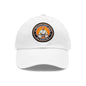 JJ Grappling Arts Academy UNISEX Dad Hat with Black Leather Patch, 4 Colors