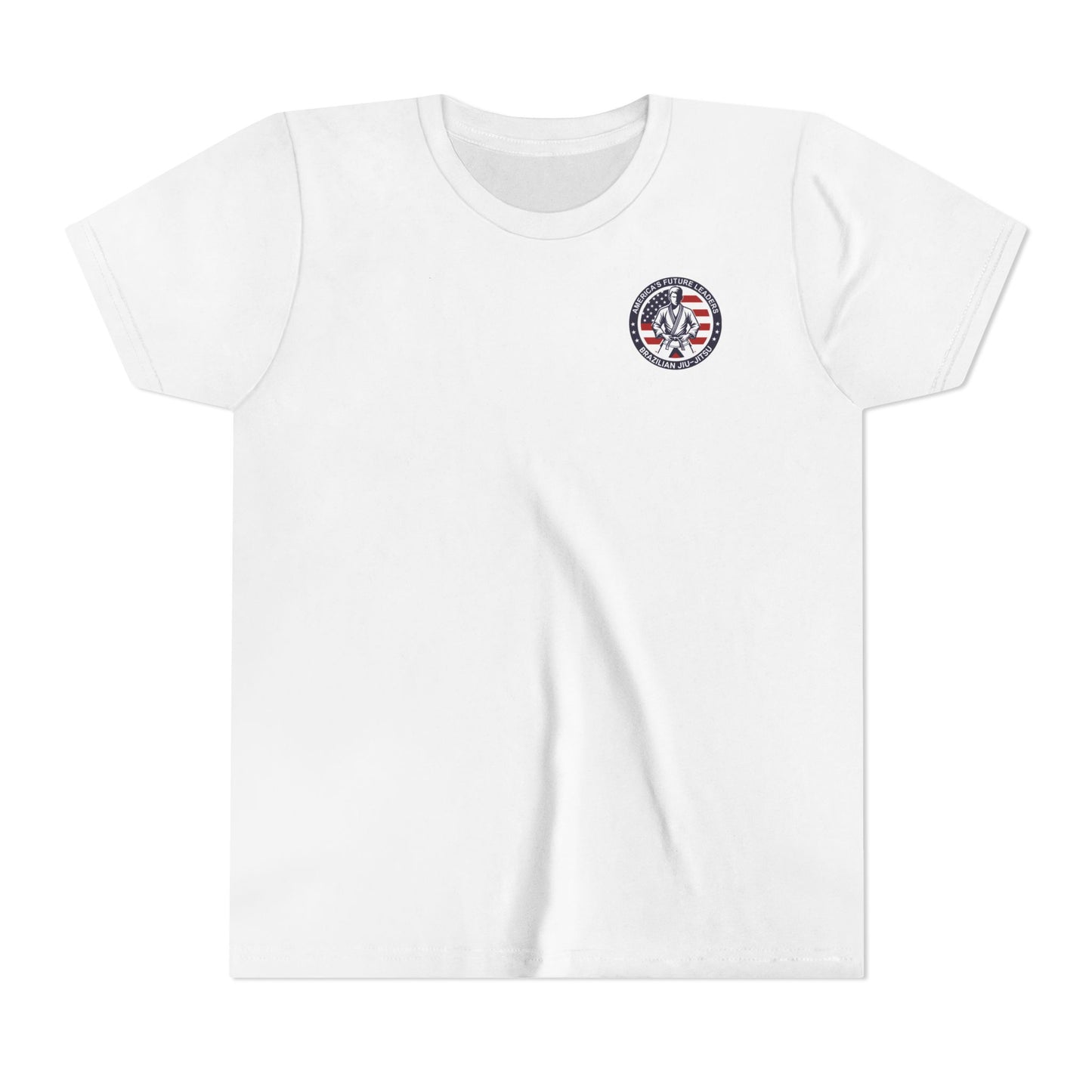 PERSONALIZABLE America's Future Leaders Brazilian Jiu Jitsu Youth Short Sleeve Tee