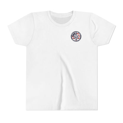 PERSONALIZABLE America's Future Leaders Brazilian Jiu Jitsu Youth Short Sleeve Tee