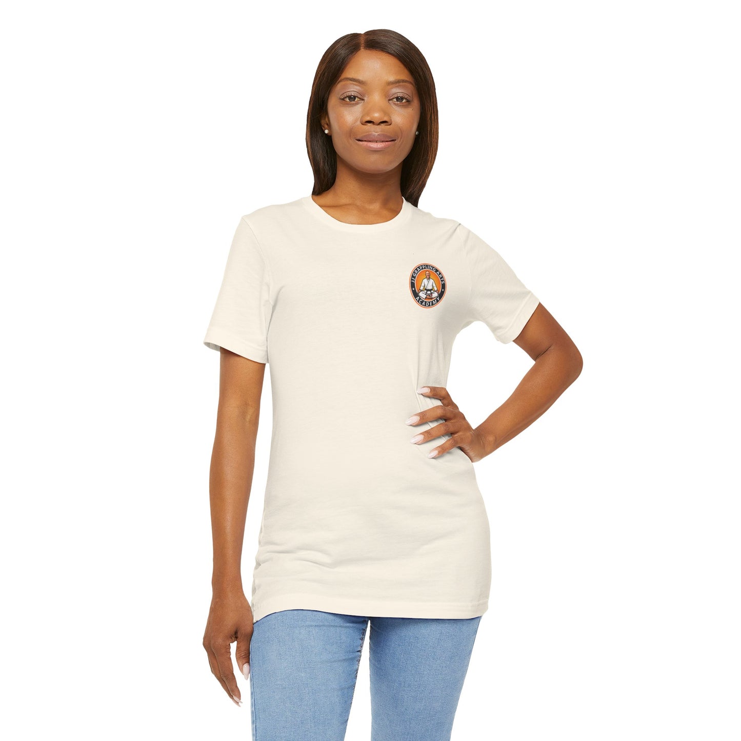 JJ Grappling Arts Logo Unisex Jersey Short Sleeve Tee, 4 Colors - Bella+Canvas