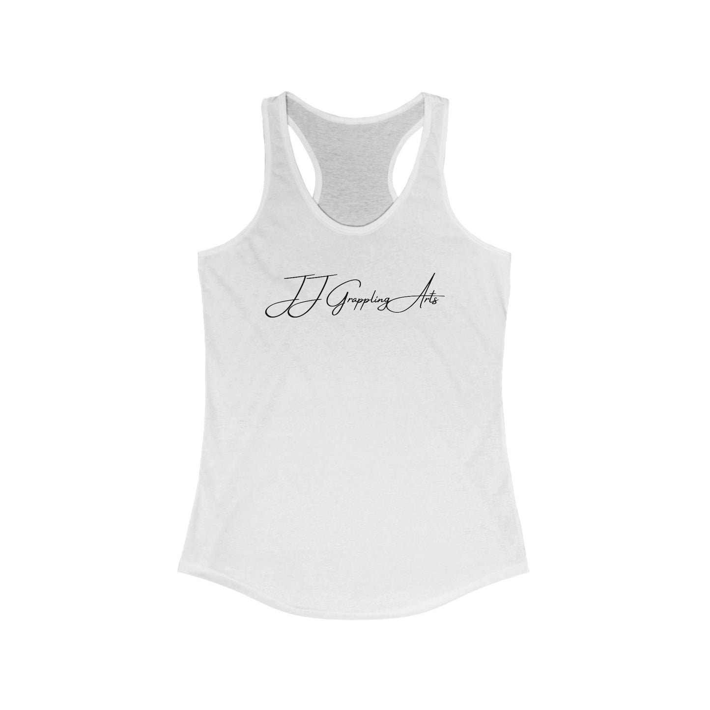 JJ Grappling Arts Signature Minimalists Women's Ideal Racerback Tank, 3 Colors - Next Level