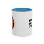 PERSONALIZED JJ Grappling Arts Academy Accent Handle Coffee Mug (11, 15oz), 5 colors