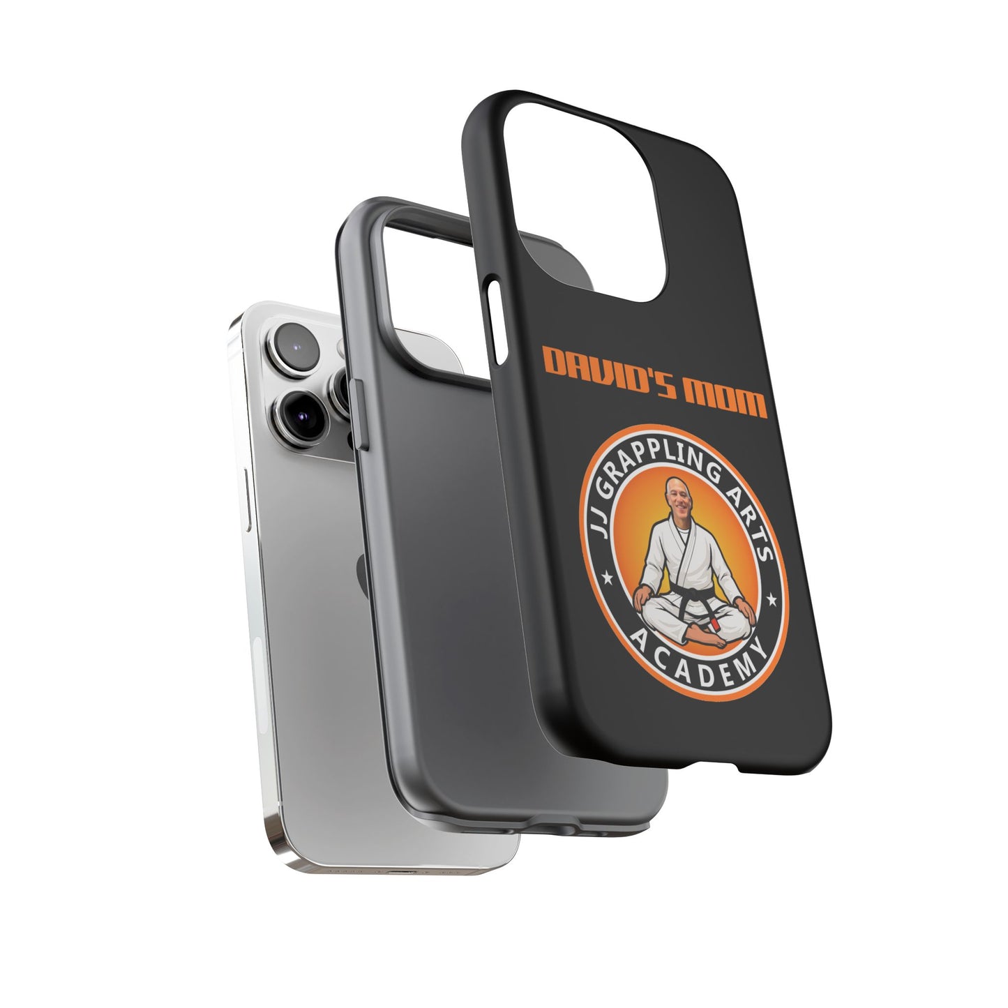 PERSONALIZED JJ Grappling Arts Academy Impact Resistant Phone Case, ALL iPhone Models
