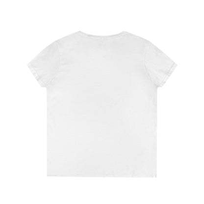 JJ Grappling Arts Signature Minimalist Ladies' V-Neck T-Shirt, 3 Colors - Gildan