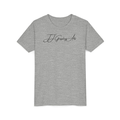 JJ Grappling Arts Signature Minimalist Youth Short Sleeve Tee, 4 Colors - Bella+Canvas