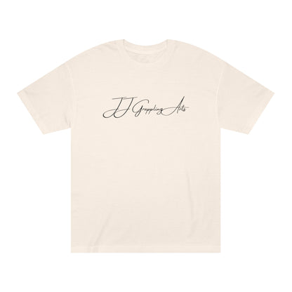 JJ Grappling Arts Signature Minimalist Unisex Classic Cotton Tee, 4 Colors - American Apparel Brand