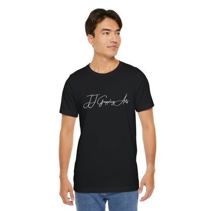 JJ Grappling Arts Signature Soft-Style Minimalist Short Sleeve Tee, 5 Colors - Bella+Canvas