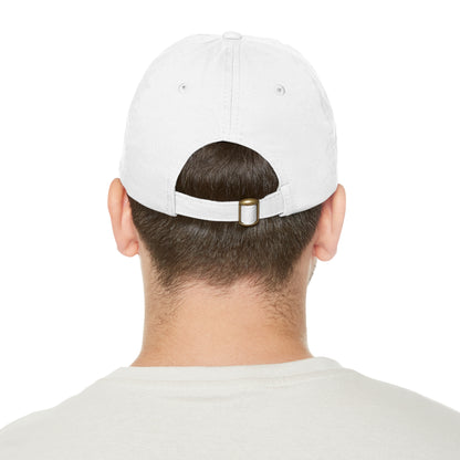 JJ Grappling Arts Academy UNISEX Dad Hat with Black Leather Patch, 4 Colors