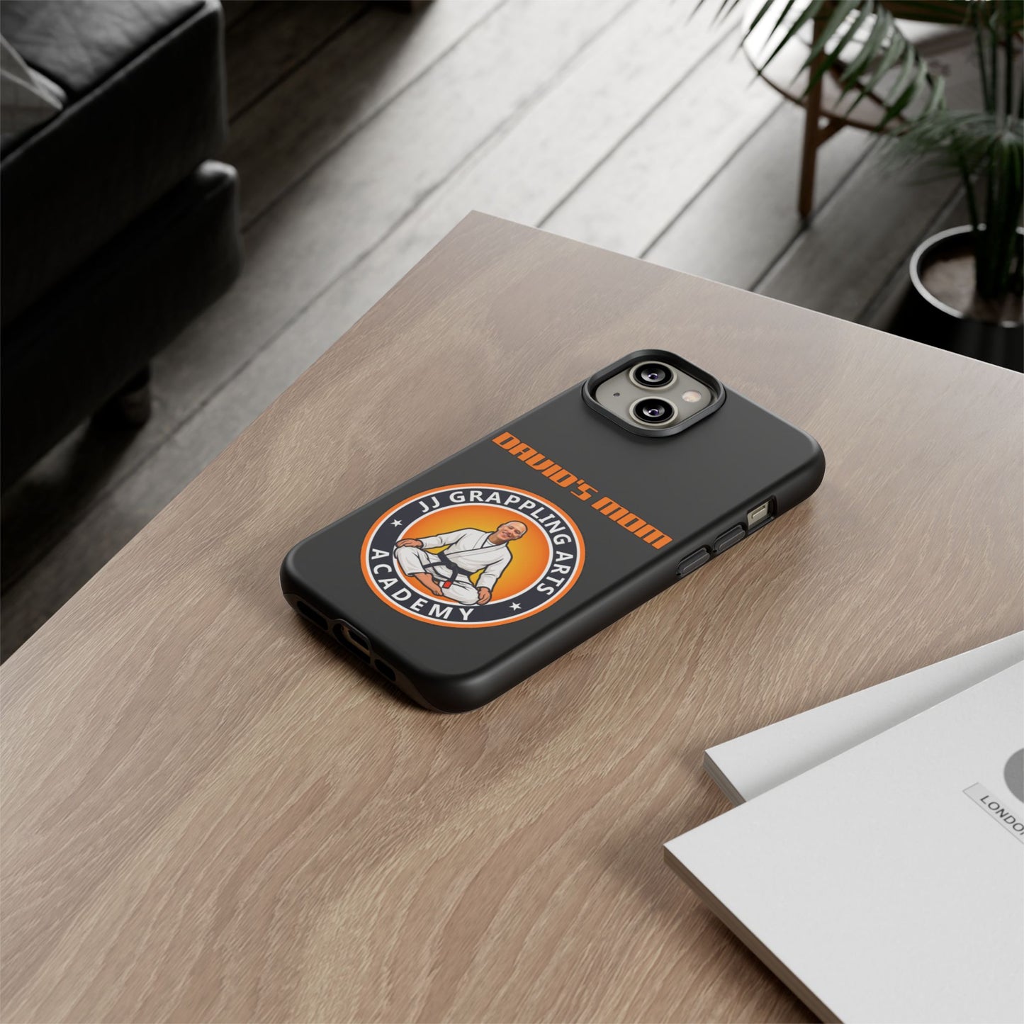 PERSONALIZED JJ Grappling Arts Academy Impact Resistant Phone Case, ALL iPhone Models