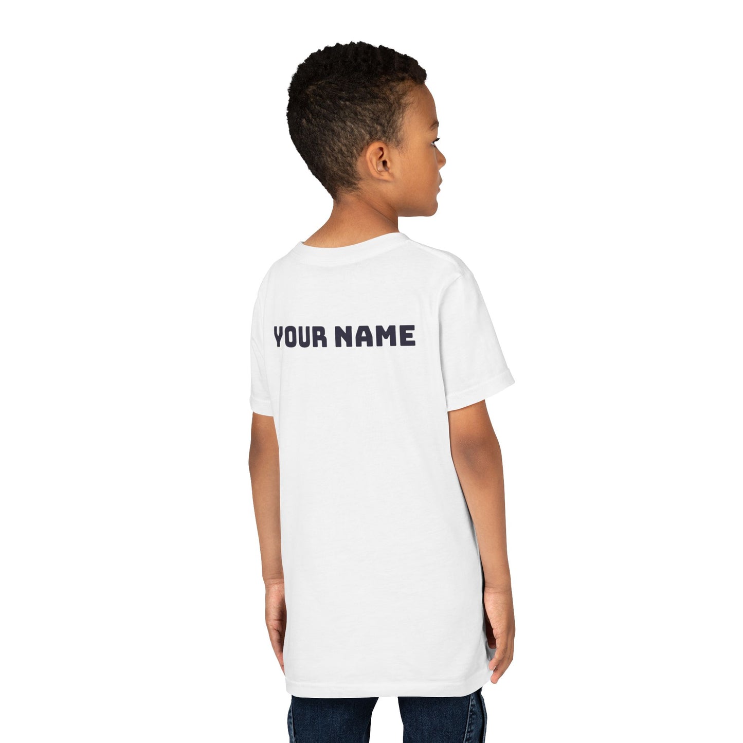 PERSONALIZABLE America's Future Leaders Brazilian Jiu Jitsu Youth Short Sleeve Tee