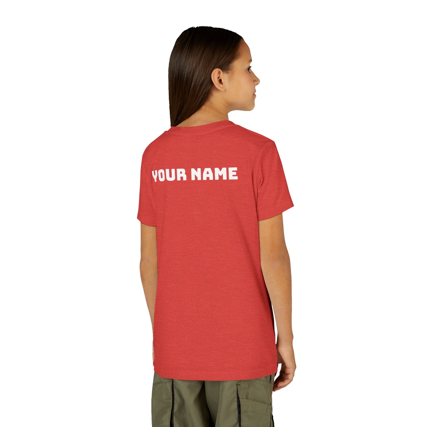 PERSONALIZABLE America's Future Leaders Brazilian Jiu Jitsu Youth Short Sleeve Tee