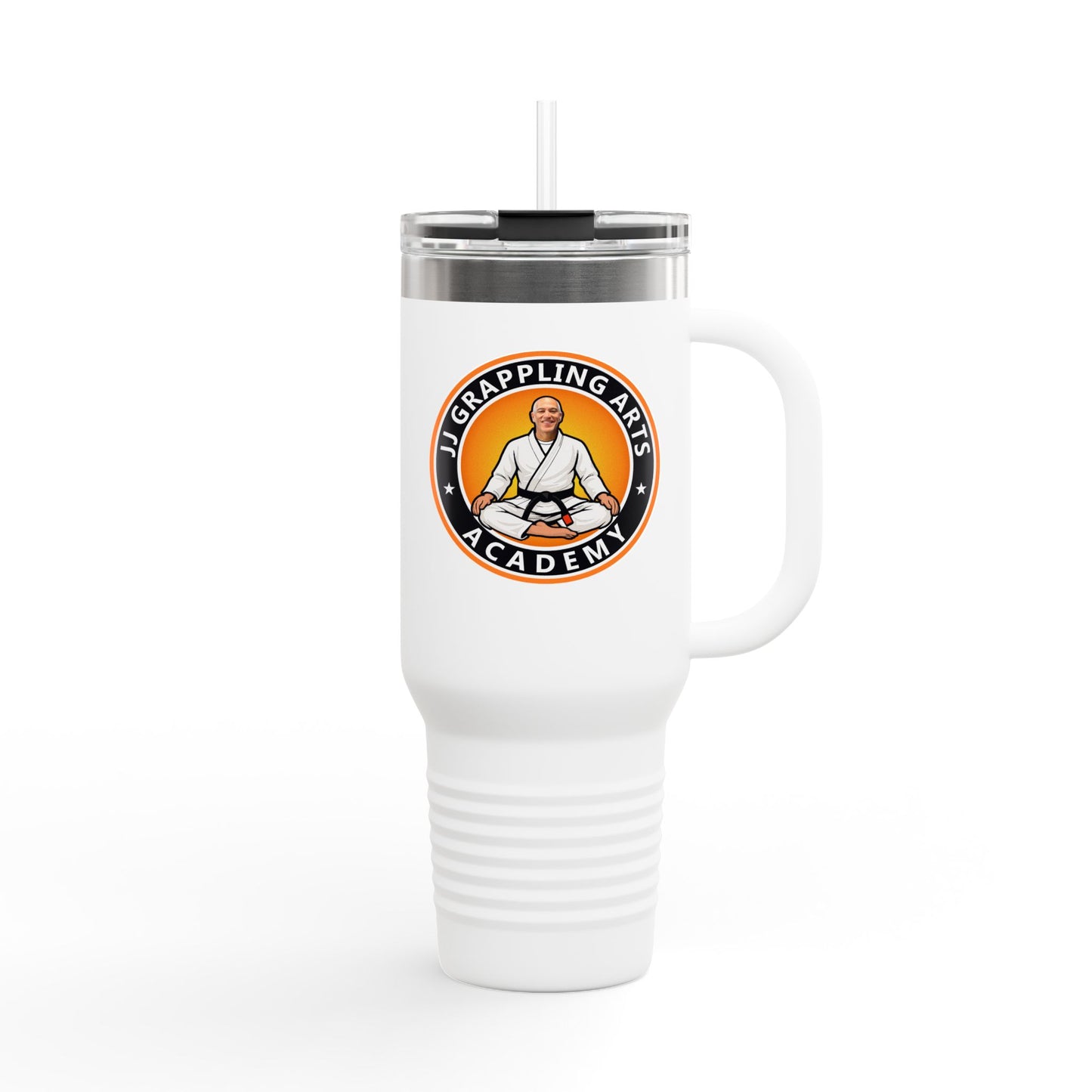 PERSONALIZED JJ Grappling Arts Academy Insulated Travel Mug, 40oz, 8 Colors