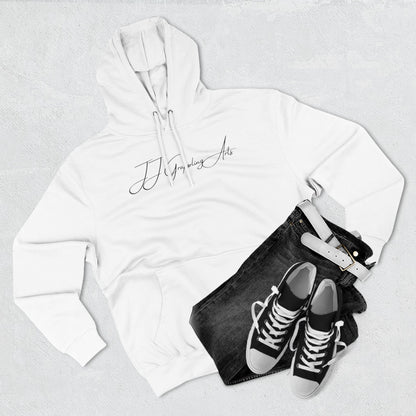 JJ Grappling Arts Signature Minimalist Three-Panel Fleece Hoodie, 4 Colors - Lane Seven