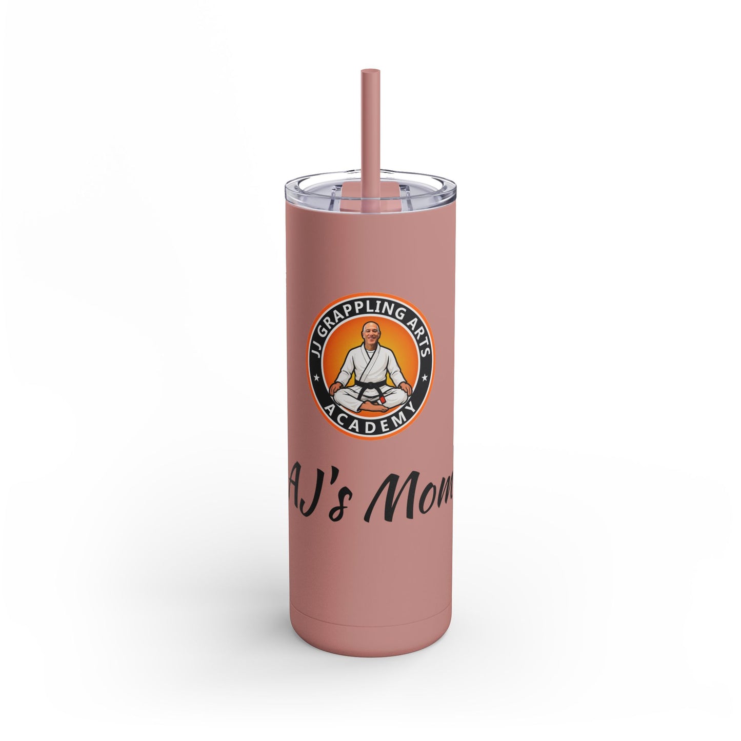 PERSONALIZED JJ Grappling Arts Academy Skinny Matte Tumbler, 20oz, 5 Colors