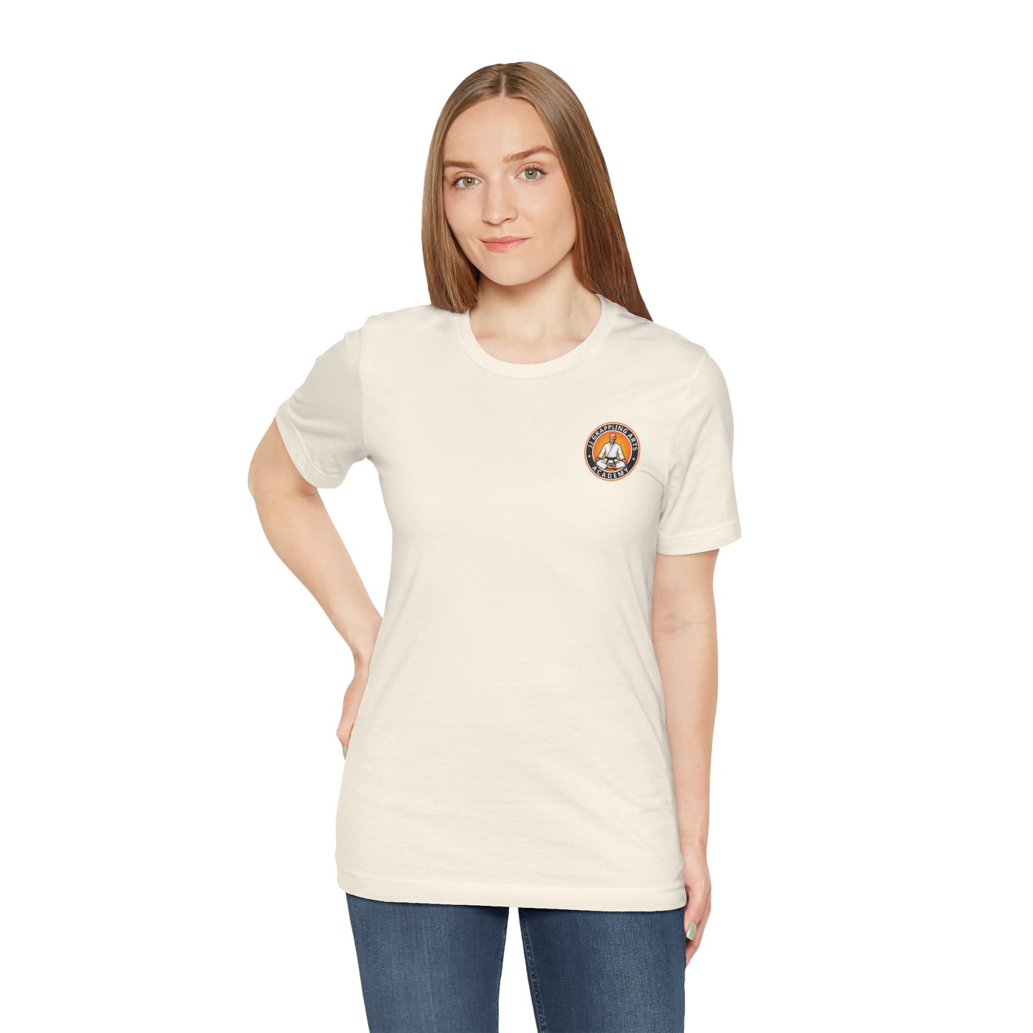 JJ Grappling Arts Logo Unisex Jersey Short Sleeve Tee, 4 Colors - Bella+Canvas