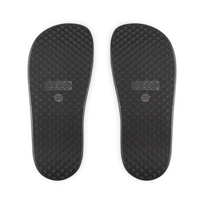 PERSONALIZABLE America's Future Leaders Brazilian Jiu Jitsu Youth Removable-Strap Sandals - Red