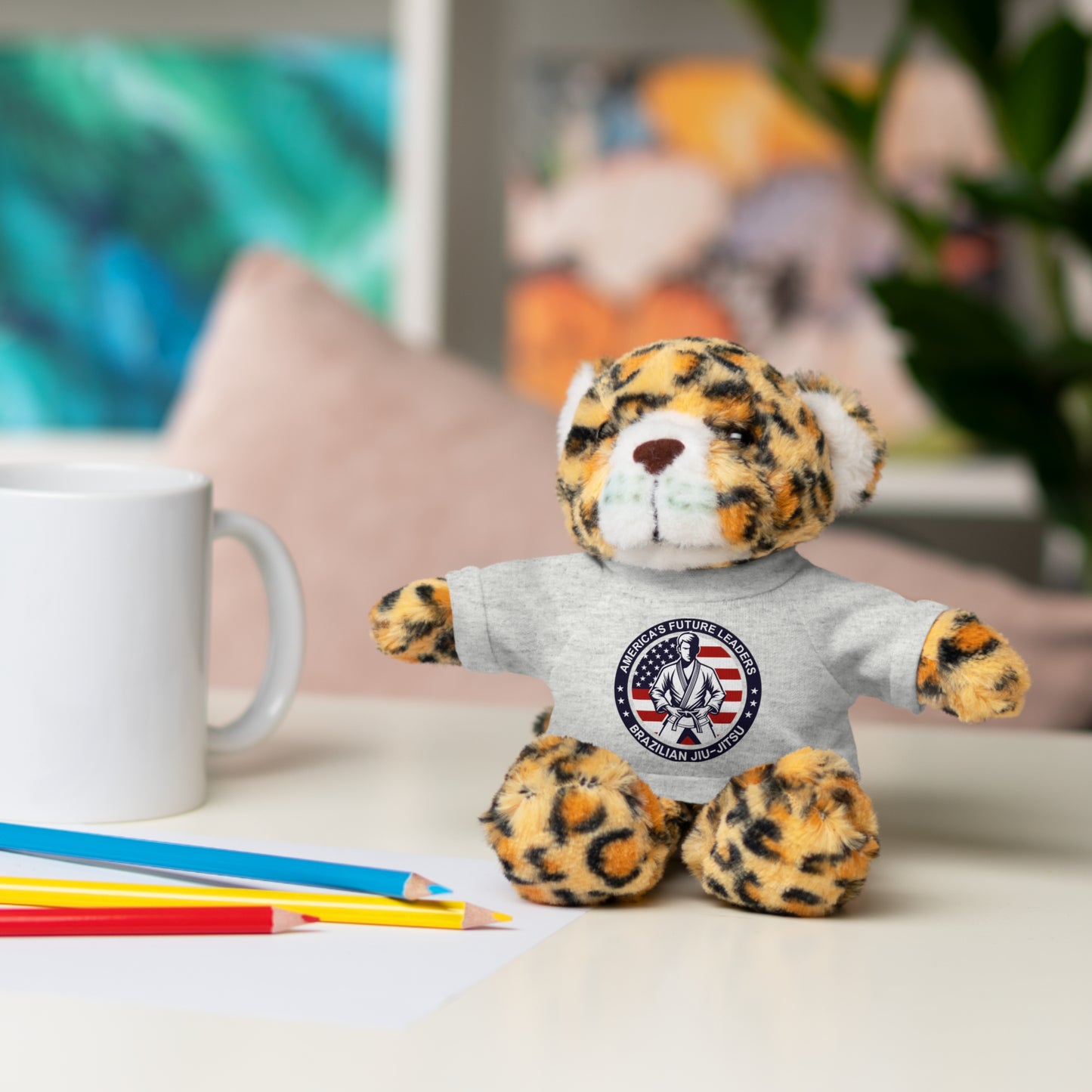 America's Future Leaders Brazilian Jiu Jitsu Stuffed Animals with Tee