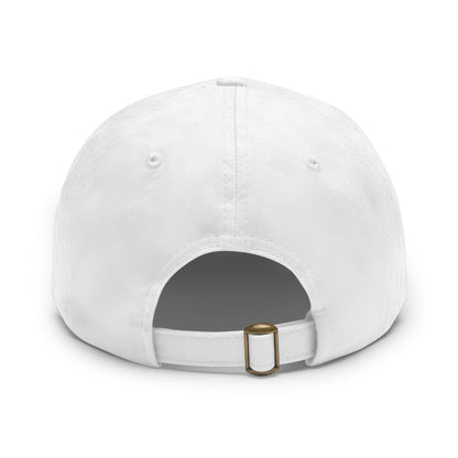 JJ Grappling Arts Academy UNISEX Dad Hat with Black Leather Patch, 4 Colors