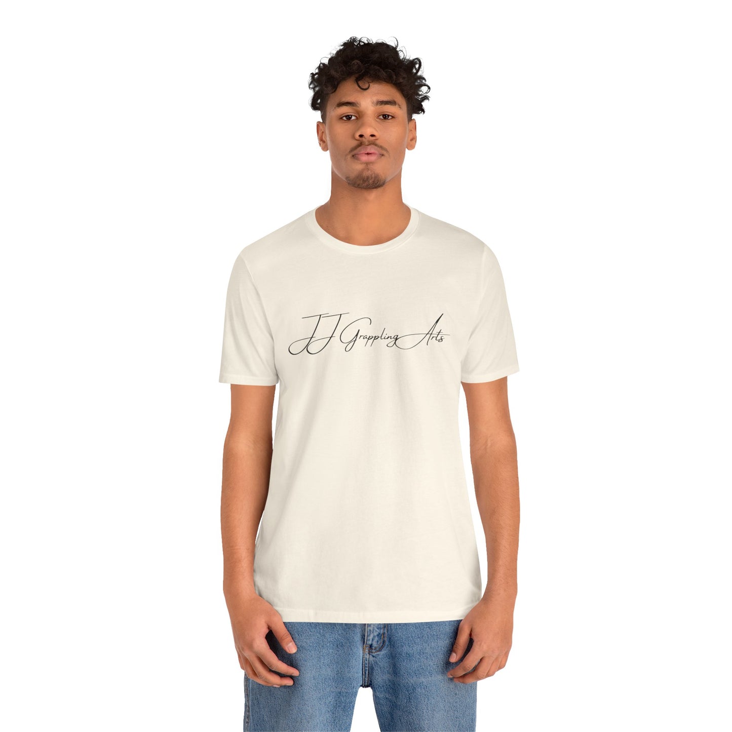 JJ Grappling Arts Signature Soft-Style Minimalist Short Sleeve Tee, 5 Colors - Bella+Canvas