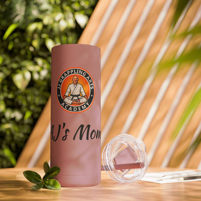 PERSONALIZED JJ Grappling Arts Academy Skinny Matte Tumbler, 20oz, 5 Colors