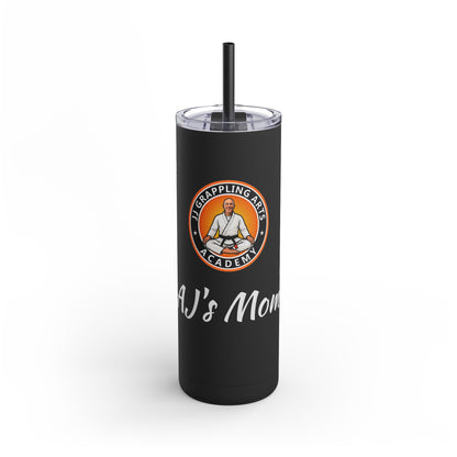 PERSONALIZED JJ Grappling Arts Academy Skinny Matte Tumbler, 20oz, 5 Colors
