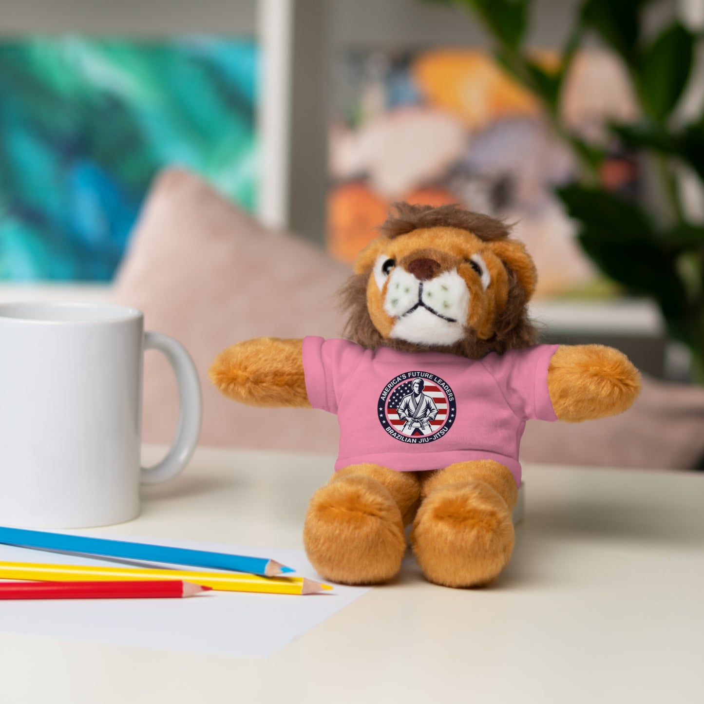America's Future Leaders Brazilian Jiu Jitsu Stuffed Animals with Tee