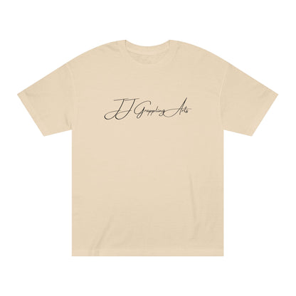 JJ Grappling Arts Signature Minimalist Unisex Classic Cotton Tee, 4 Colors - American Apparel Brand