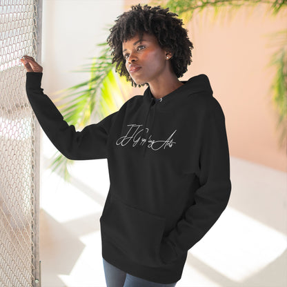 JJ Grappling Arts Signature Minimalist Three-Panel Fleece Hoodie, 4 Colors - Lane Seven