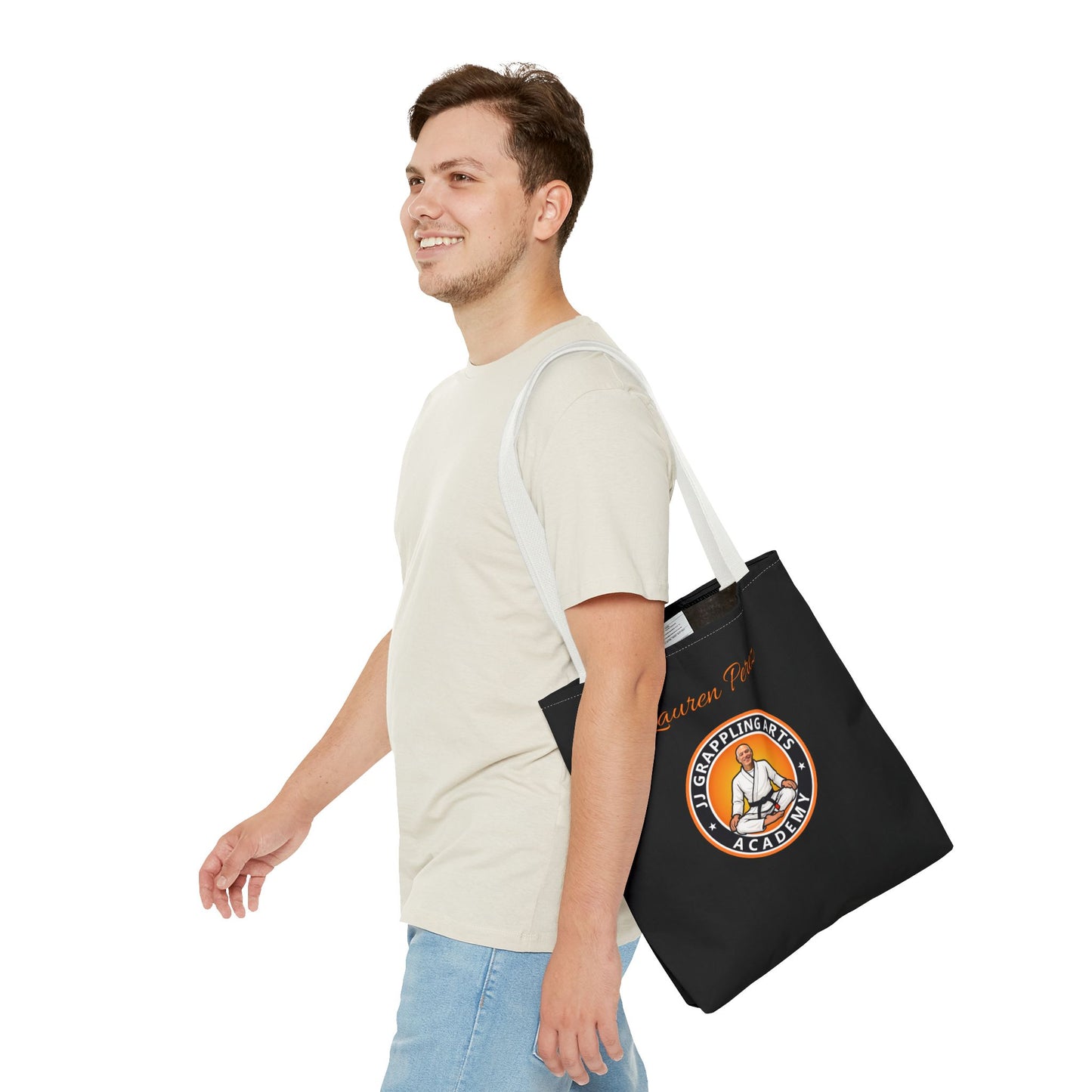PERSONALIZED JJ Grappling Arts Academy Gi Tote Bag, 5 Handle Colors
