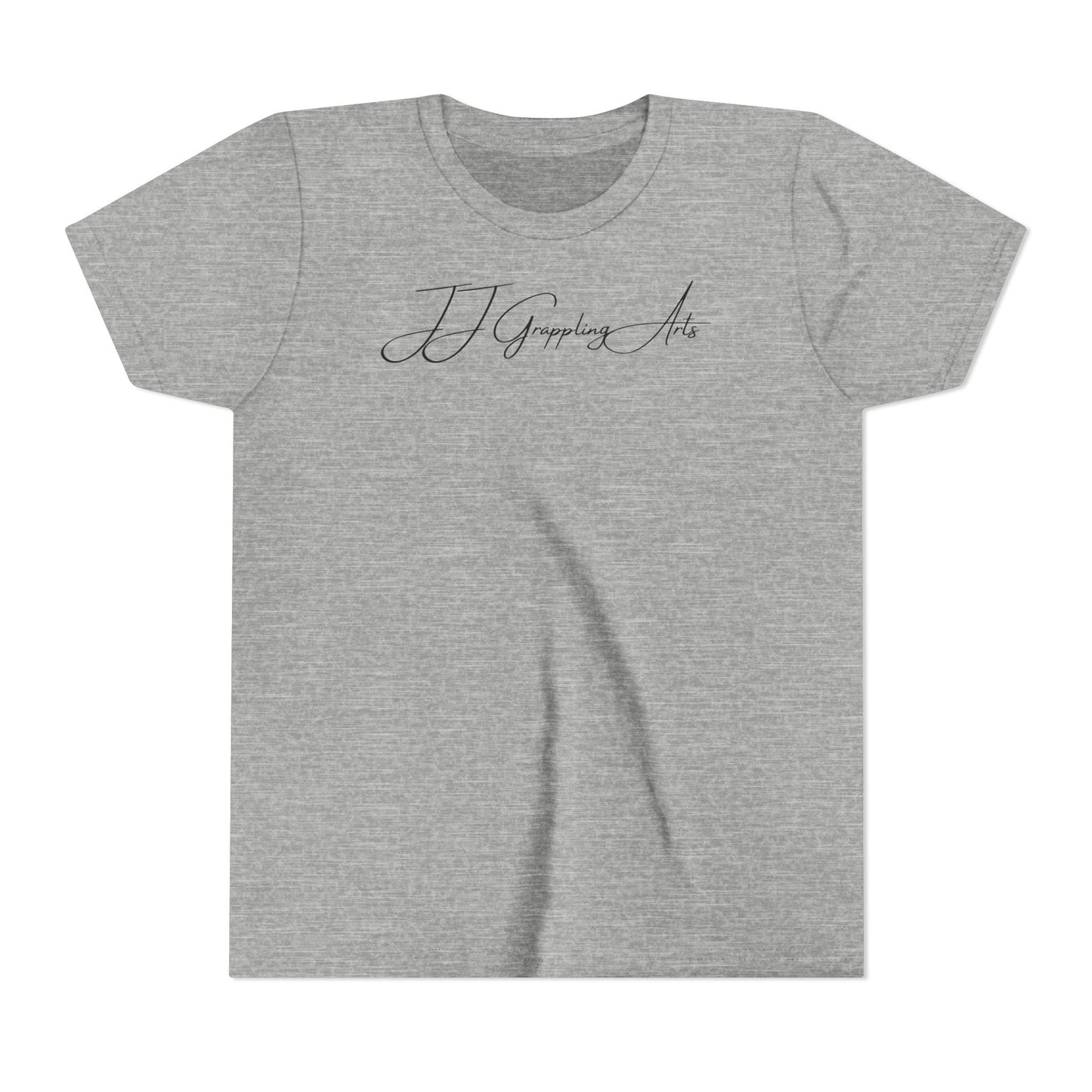 JJ Grappling Arts Signature Minimalist Youth Short Sleeve Tee, 4 Colors - Bella+Canvas