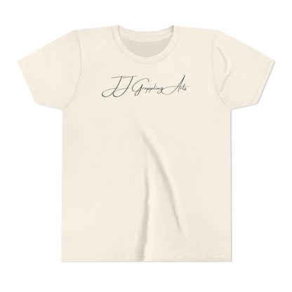 JJ Grappling Arts Signature Minimalist Youth Short Sleeve Tee, 4 Colors - Bella+Canvas