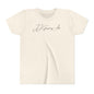 JJ Grappling Arts Signature Minimalist Youth Short Sleeve Tee, 4 Colors - Bella+Canvas