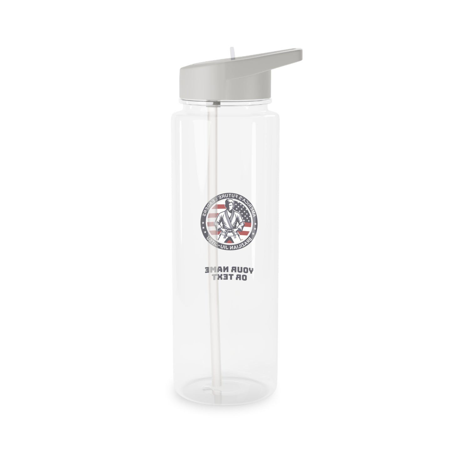 PERSONALIZABLE America's Future Leaders Brazilian Jiu Jitsu Tritan Water Bottle, 2 sizes