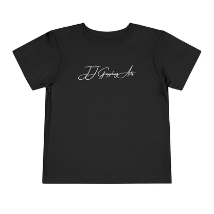 JJ Grappling Arts Signature Minimalist Toddler Short Sleeve Tee, 4 Colors - Bella+Canvas