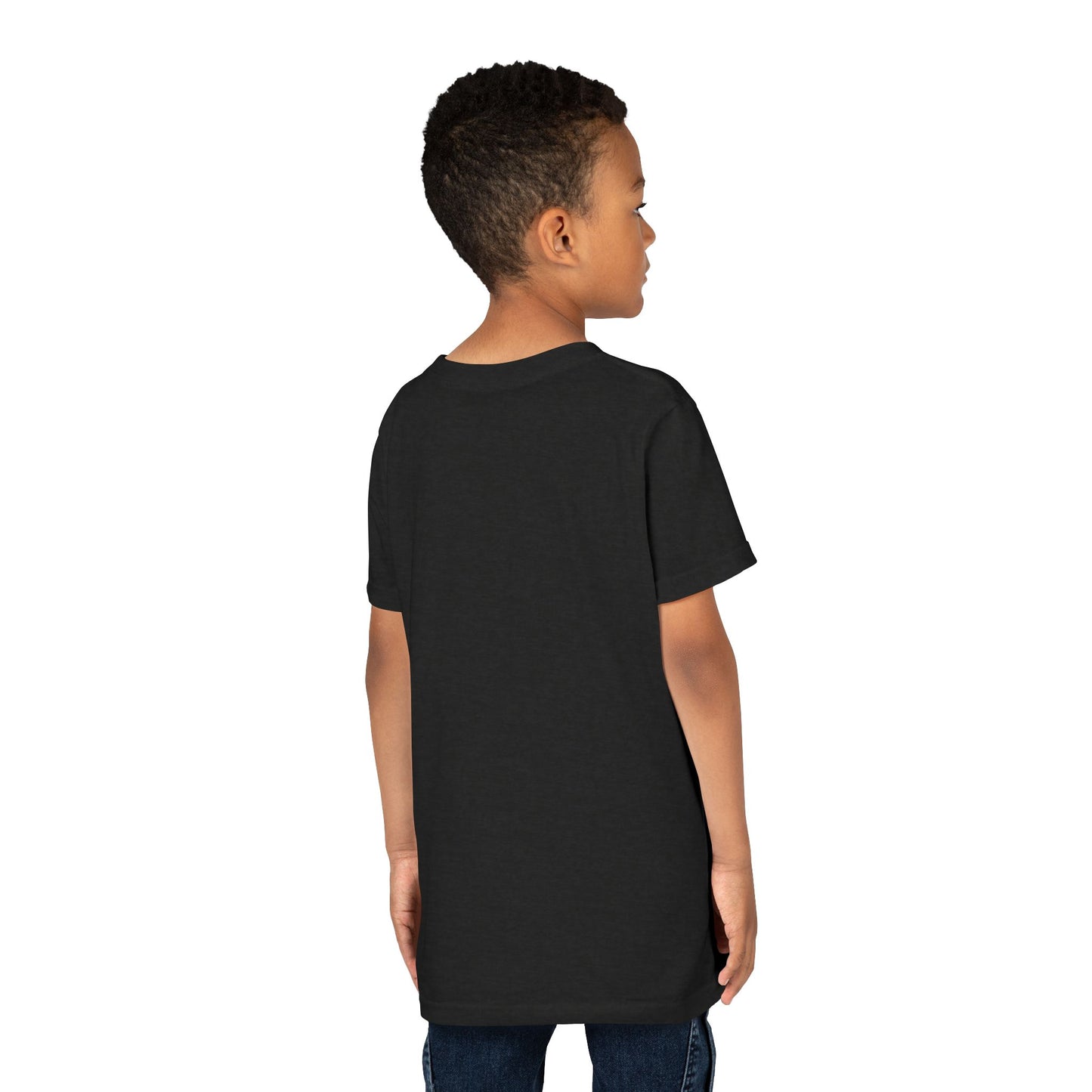 JJ Grappling Arts Signature Minimalist Youth Short Sleeve Tee, 4 Colors - Bella+Canvas