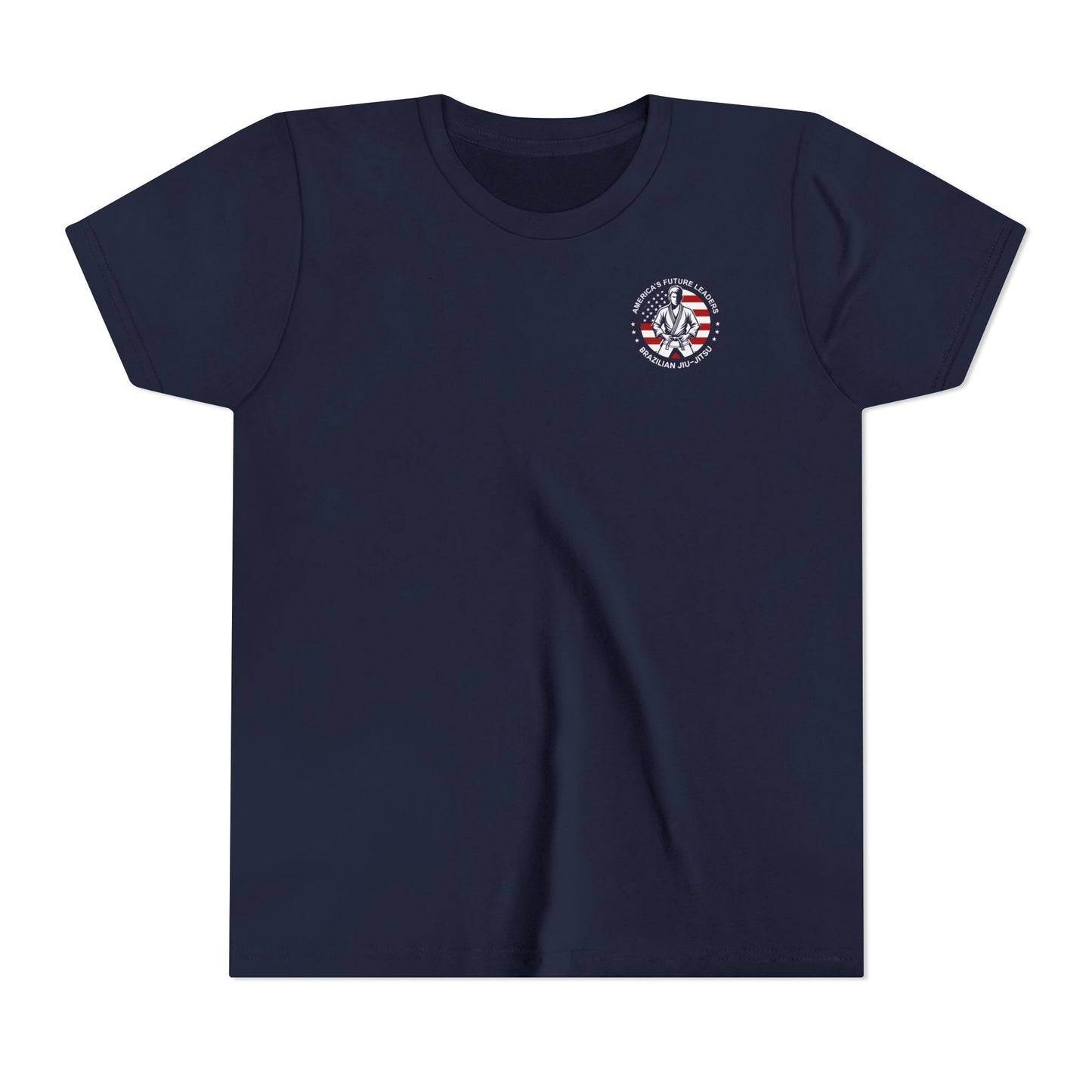 PERSONALIZABLE America's Future Leaders Brazilian Jiu Jitsu Youth Short Sleeve Tee