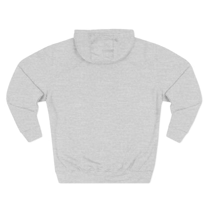 JJ Grappling Arts Signature Minimalist Three-Panel Fleece Hoodie, 4 Colors - Lane Seven