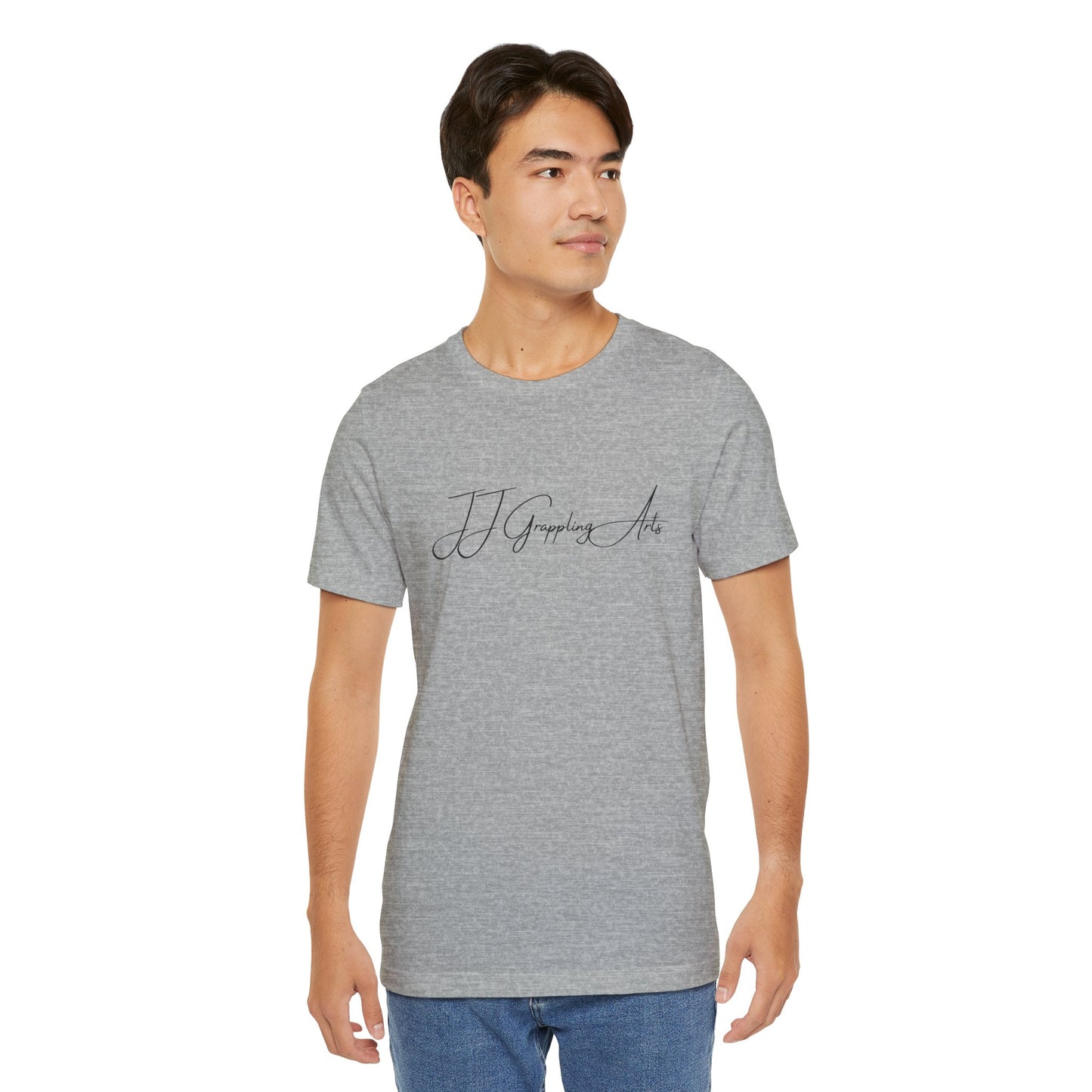 JJ Grappling Arts Signature Soft-Style Minimalist Short Sleeve Tee, 5 Colors - Bella+Canvas