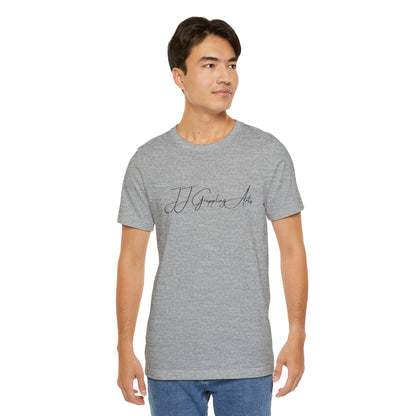 JJ Grappling Arts Signature Soft-Style Minimalist Short Sleeve Tee, 5 Colors - Bella+Canvas