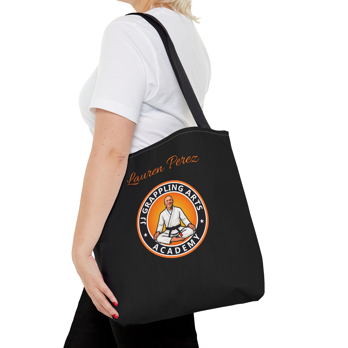 PERSONALIZED JJ Grappling Arts Academy Gi Tote Bag, 5 Handle Colors