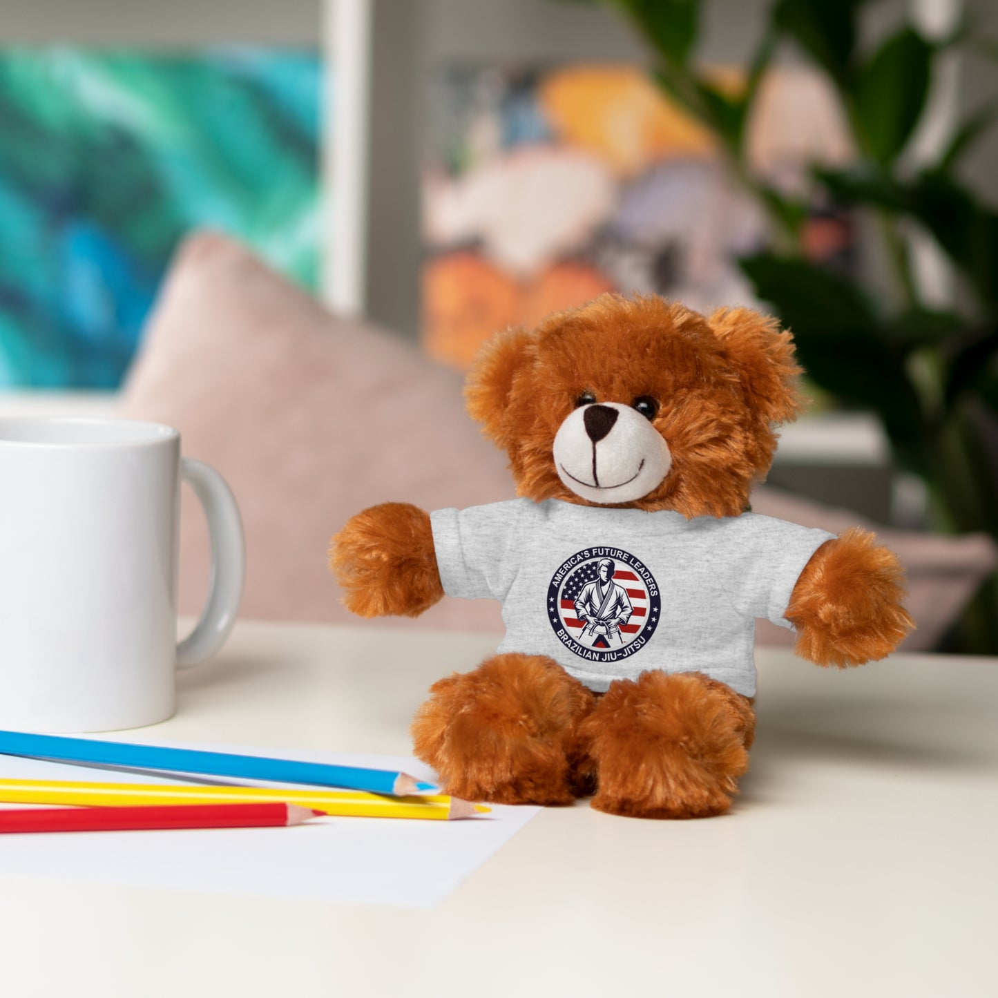 America's Future Leaders Brazilian Jiu Jitsu Stuffed Animals with Tee