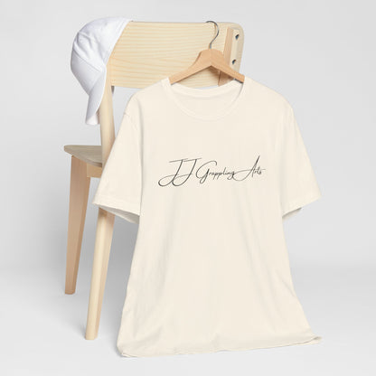 JJ Grappling Arts Signature Soft-Style Minimalist Short Sleeve Tee, 5 Colors - Bella+Canvas