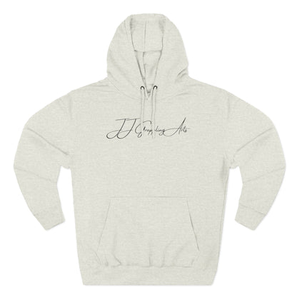 JJ Grappling Arts Signature Minimalist Three-Panel Fleece Hoodie, 4 Colors - Lane Seven