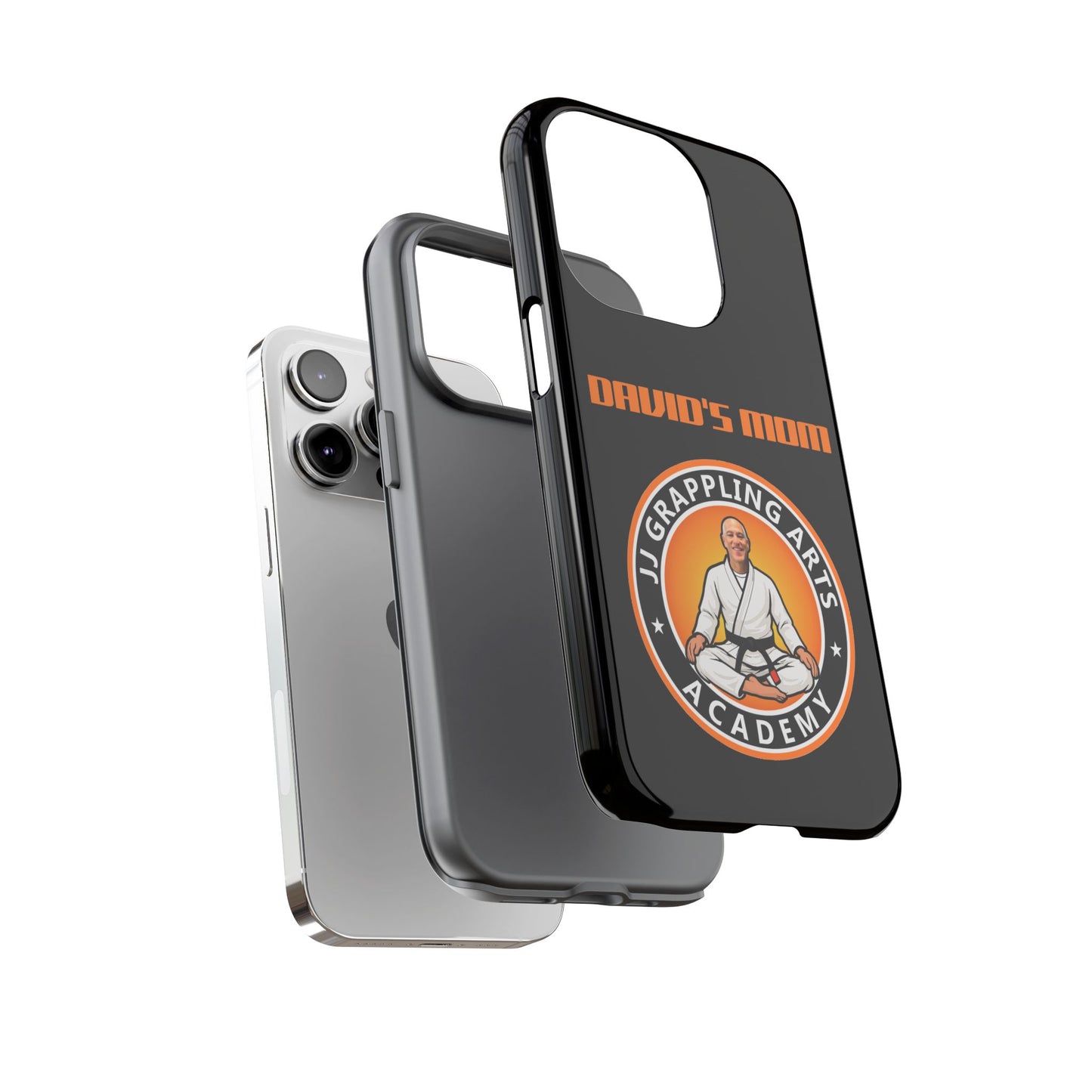 PERSONALIZED JJ Grappling Arts Academy Impact Resistant Phone Case, ALL iPhone Models