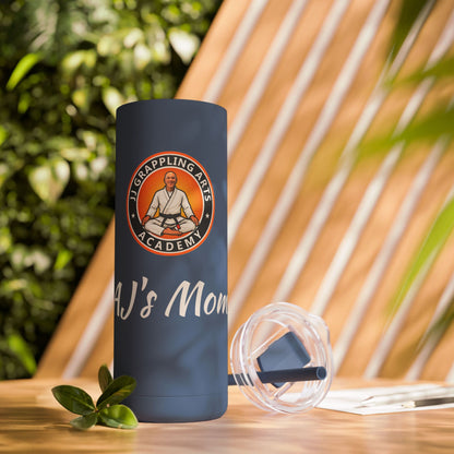 PERSONALIZED JJ Grappling Arts Academy Skinny Matte Tumbler, 20oz, 5 Colors