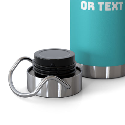PERSONALIZABLE America's Future Leaders Brazilian Jiu Jitsu Copper Vacuum Insulated Bottle, 22oz
