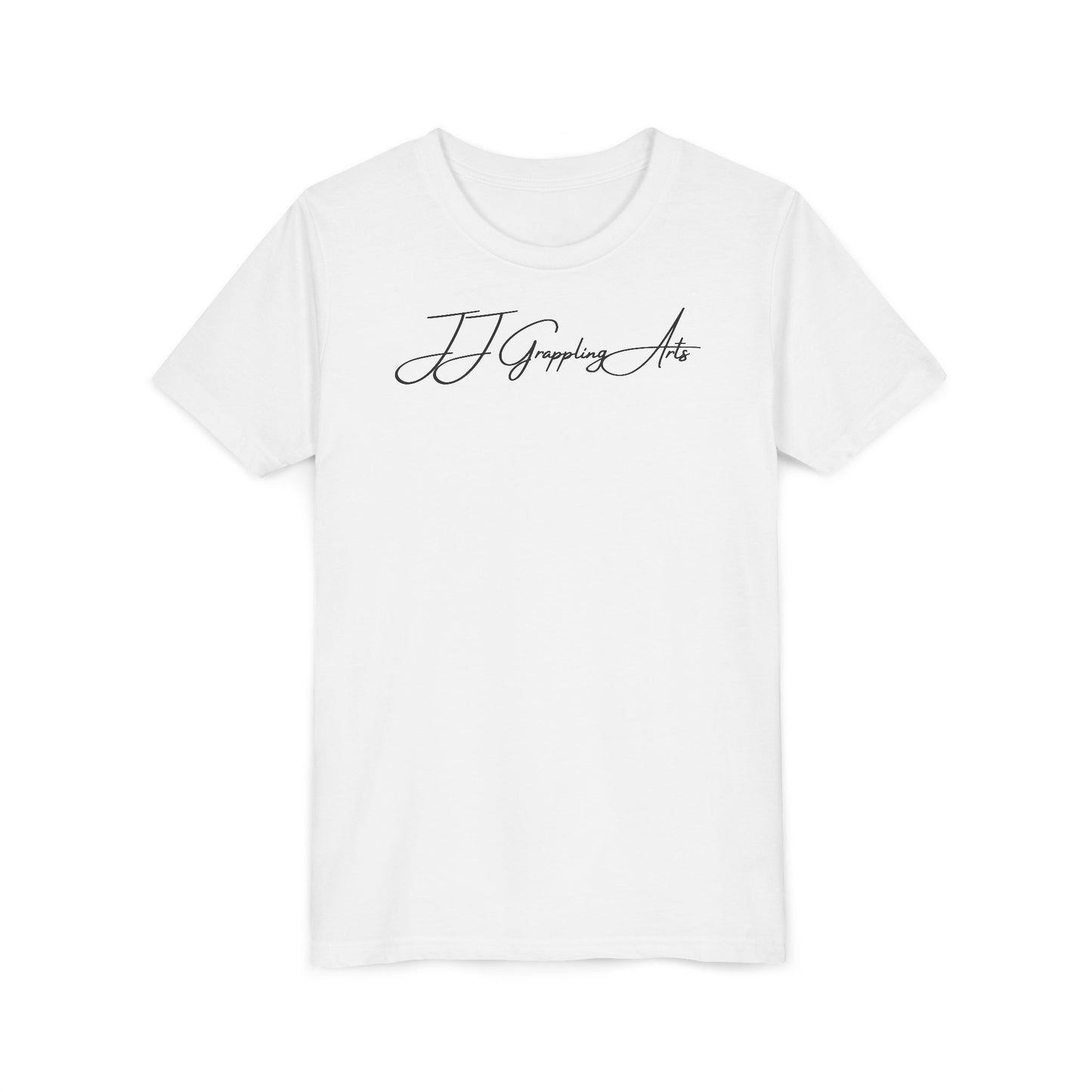 JJ Grappling Arts Signature Minimalist Youth Short Sleeve Tee, 4 Colors - Bella+Canvas