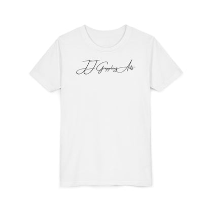 JJ Grappling Arts Signature Minimalist Youth Short Sleeve Tee, 4 Colors - Bella+Canvas