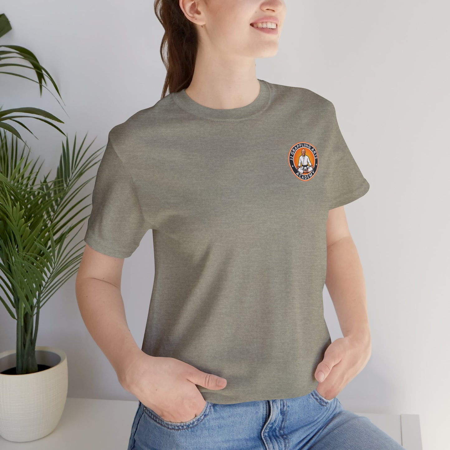 JJ Grappling Arts Logo Unisex Jersey Short Sleeve Tee, 4 Colors - Bella+Canvas